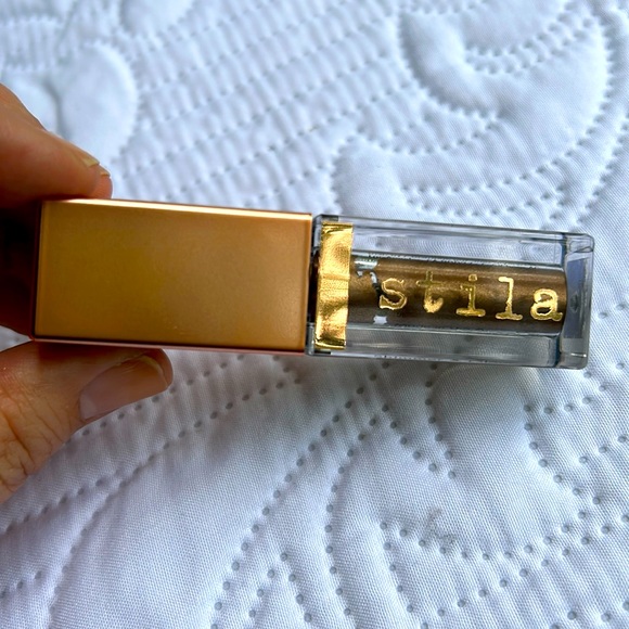 Stila Vivid Smoky Quartz liquid eyeshadow shimmer glow shiny copper color - Picture 1 of 9